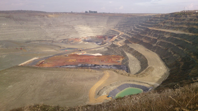 Archivo - Mina de cobre.