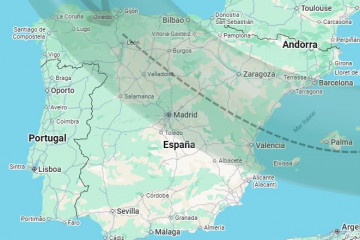 Eclipse solar en España en agosto