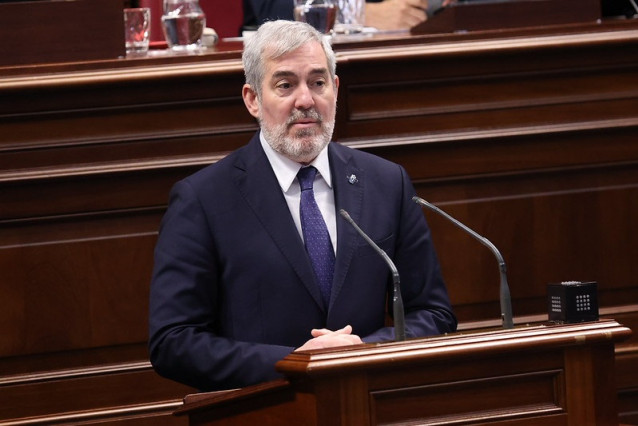 El presidente de Canarias, Fernando Clavijo