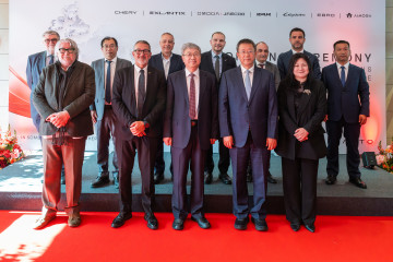 Momento de la inauguración