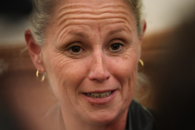 Archivo - La secretaria general del Grupo Parlamentario Socialista en el Congreso de los Diputados, Montse Mínguez