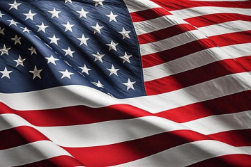 Archivo - Bandera de Estados Unidos.