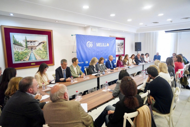 Una veintena de diputados y senadores del PP se reúnen en Melilla
