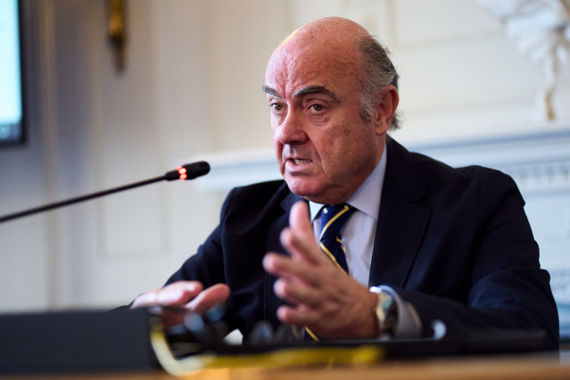 Archivo - El vicepresidente del Banco Central Europeo, Luis de Guindos, en una imagen de archivo.