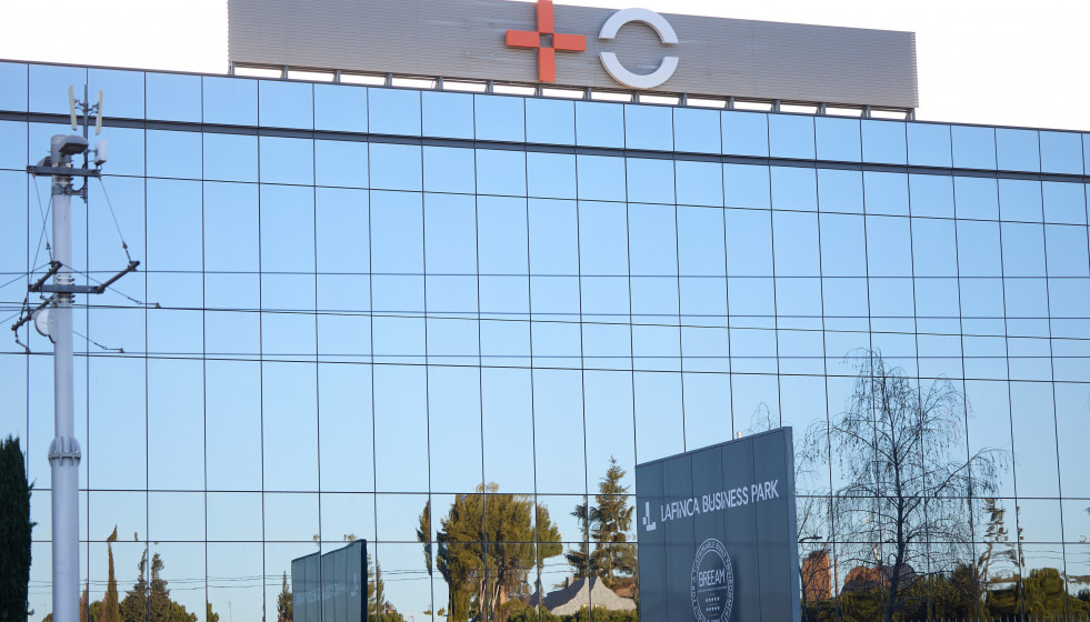 Archivo - Fachada de la sede de MasOrange, a 18 de enero de 2025, en Pozuelo de Alarcón, Madrid (España).