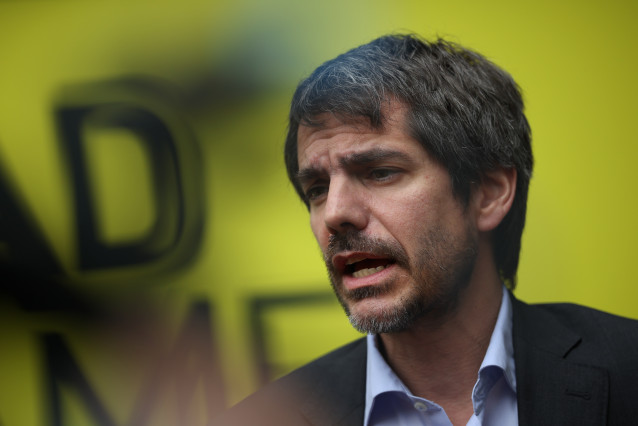 El ministro de Cultura, Ernest Urtasun, visita la feria del videojuego español 'Mad Games Show'.