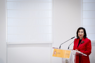 La ministra de Defensa, Margarita Robles, preside el acto de entrega del premio ‘Soldado Idoia Rodríguez’ 2026, a 19 de marzo de 2026, en Madrid (España). El galardón ‘Soldado Idoia Rodrígue