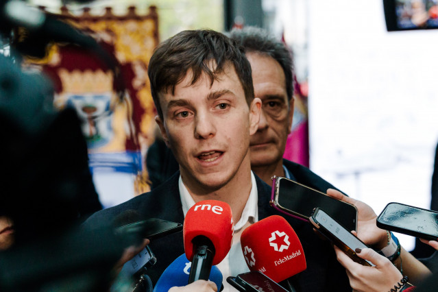 Archivo - El portavoz adjunto de Más Madrid en el Ayuntamiento, Eduardo Rubiño