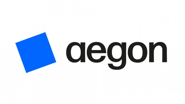 Archivo - Logo de la aseguradora Aegon.