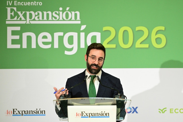 El secretario de Estado de Energía del Ministerio para la Transición Ecológica y el Reto Demográfico, Joan Groizard, en el  IV Encuentro EXPANSIÓN Energía.