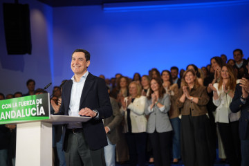 El presidente de la Junta de Andalucía y del PP-A, Juanma Moreno, en una foto de archivo.