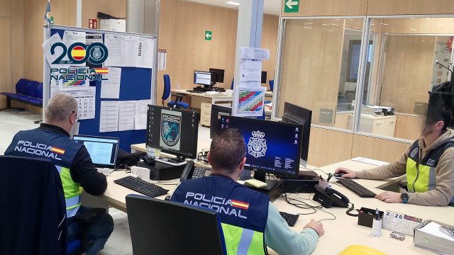 Archivo - Interior de la Comisaría de la Policía Nacional en Jerez de la Frontera (Cádiz).