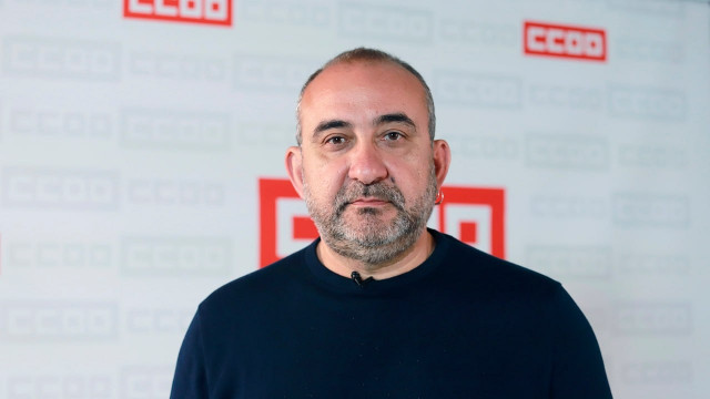 El secretario confederal de Acción Sindical y Transiciones Estratégicas de CCOO, Javier Pacheco