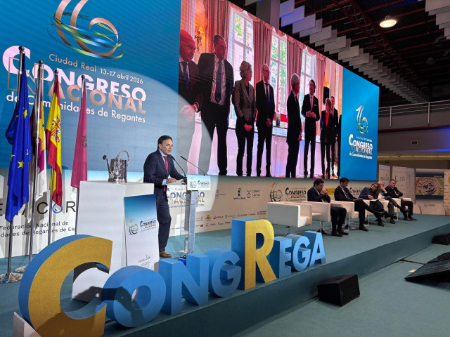 Inauguración del XVI Congreso Nacional de Comunidades de Regantes.