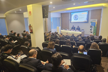 Día del Biogás y Biometano. Inauguración Manuel García y Laureano Parrilla