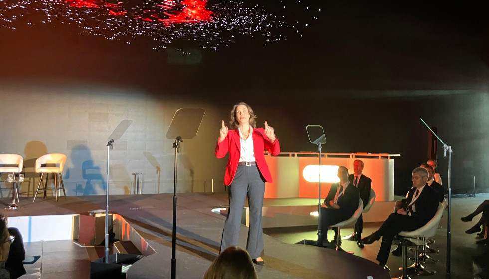 La ceo de Veolia, Estelle Brachlianoff