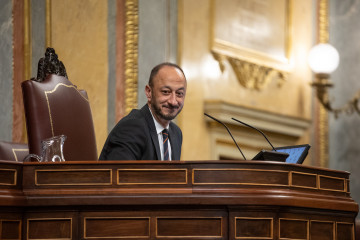 Archivo - El vicepresidente del Congreso, Alfonso Rodríguez Gómez de Celis, durante un pleno donde se debate la toma en consideración de dos proposiciones de ley, una a iniciativa del Parlamento de