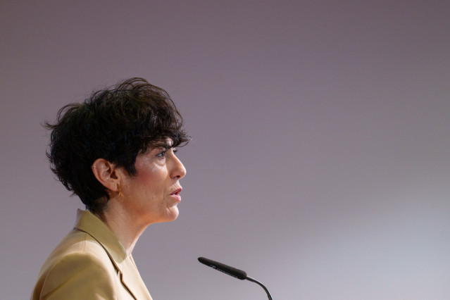 La ministra de Inclusión, Seguridad Social y Migraciones, Elma Saiz.