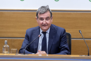 Archivo - El presidente de AMETIC, Francisco Hortigüela Martos, durante el Encuentro Informativo ‘Unlocking growth. Frictionless trade for smes powered by e-invoicing and AI’, organizado por Euro