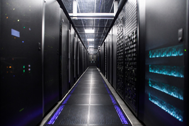 Archivo - Uno de los Centro de Procesamiento de Datos del Gobierno de Navarra.