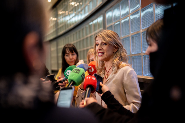 La vicepresidenta segunda del Gobierno y ministra de Trabajo y Economía Social, Yolanda Díaz.