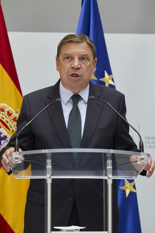 Archivo - El ministro de Agricultura, Pesca y Alimentación, Luis Planas,