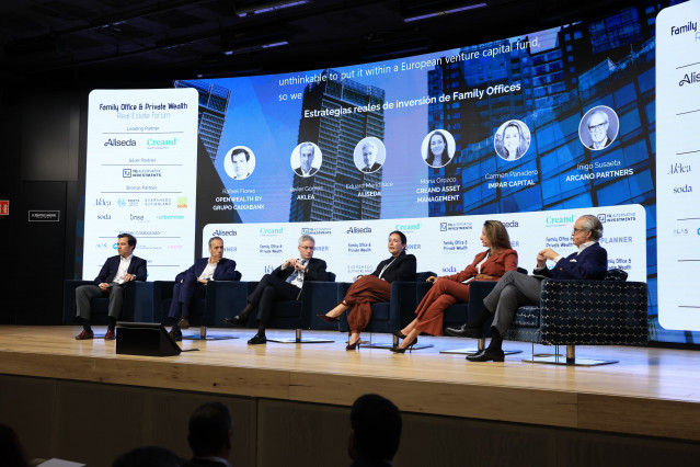 Expertos en el marco del Family Office & Private Wealth Real Estate Forum 2026 en Madrid.
