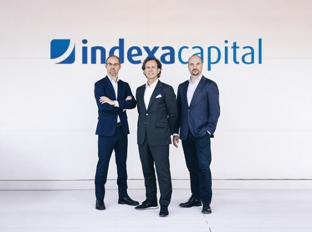 Los fundadores de Indexa Capital Unai Ansejo, François Derbaix y Ramón Blanco