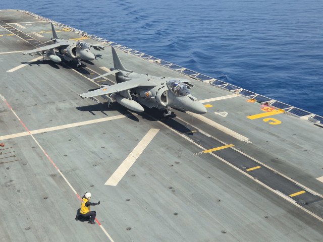 El portaaviones 'Juan Carlos I', el mayor buque de guerra construido en España, se podrá visitar en Santander