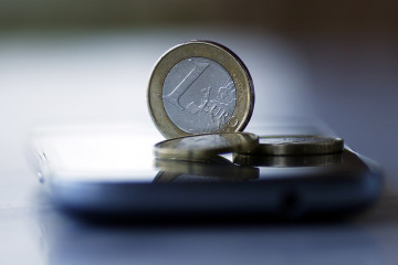 Archivo - Monedas de euro