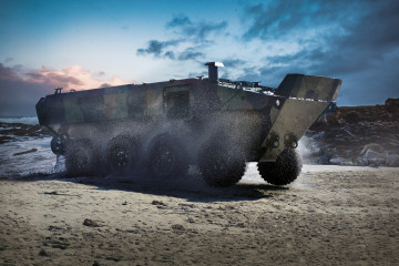 Nuevo vehículo de combate de infantería de Marina española.