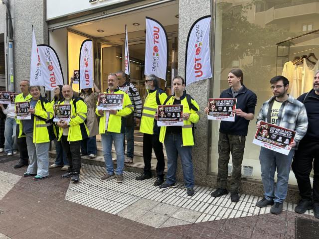 Concentración de UGT frente a Zara