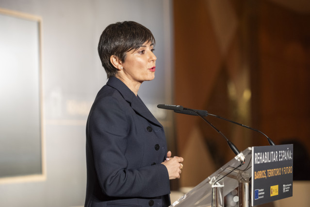 Archivo - La ministra de Vivienda y Agenda Urbana, Isabel Rodríguez.