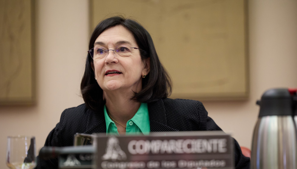 Archivo - La presidenta de la Comisión Nacional de los Mercados y Competencia (CNMC), Cani Fernández, comparece en la Comisión de Economía, Comercio y Transformación Digital, en el Congreso de lo