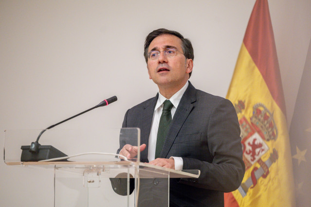 El ministro de Asuntos Exteriores, Unión Europea y Cooperación, José Manuel Albares