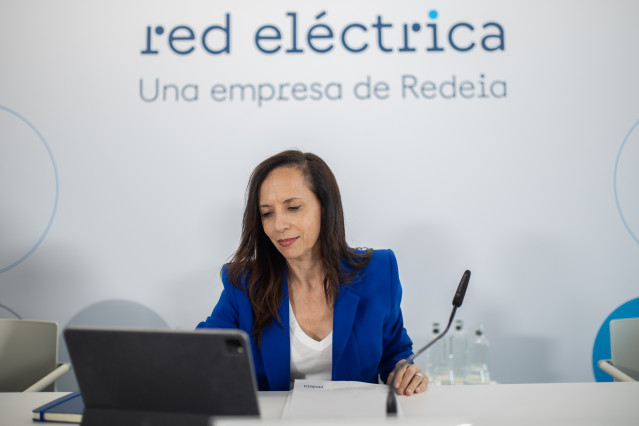 Archivo - La presidenta no ejecutiva de Redeia, Beatriz Corredor