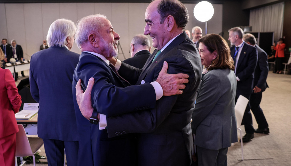 Galán (Iberdrola) ratifica con Lula da Silva el compromiso del grupo en Brasil y anuncia nuevas inversiones