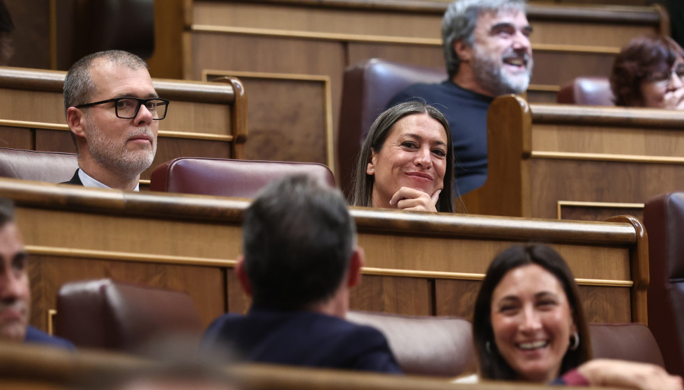 EuropaPress 7443062 portavoz junts congreso miriam nogueras pleno congreso diputados 15 abril