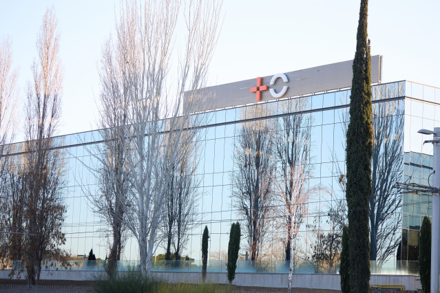 Archivo - Fachada de la sede de MasOrange, en Pozuelo de Alarcón, Madrid (España)