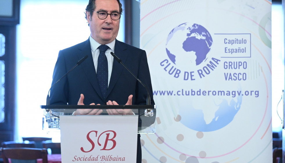 El presidente de la Confederación Española de Organizaciones Empresariales (CEOE), Antonio Garamendi