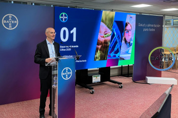 El consejero delegado de Bayer Pharma Iberia, Jordi Sánchez