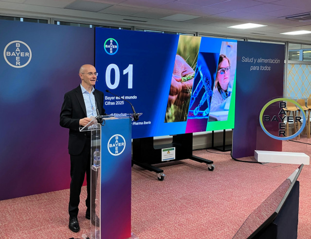 El consejero delegado de Bayer Pharma Iberia, Jordi Sánchez