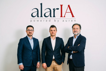 Jorge Navarro, Luis Pérez y Mario Alonso.