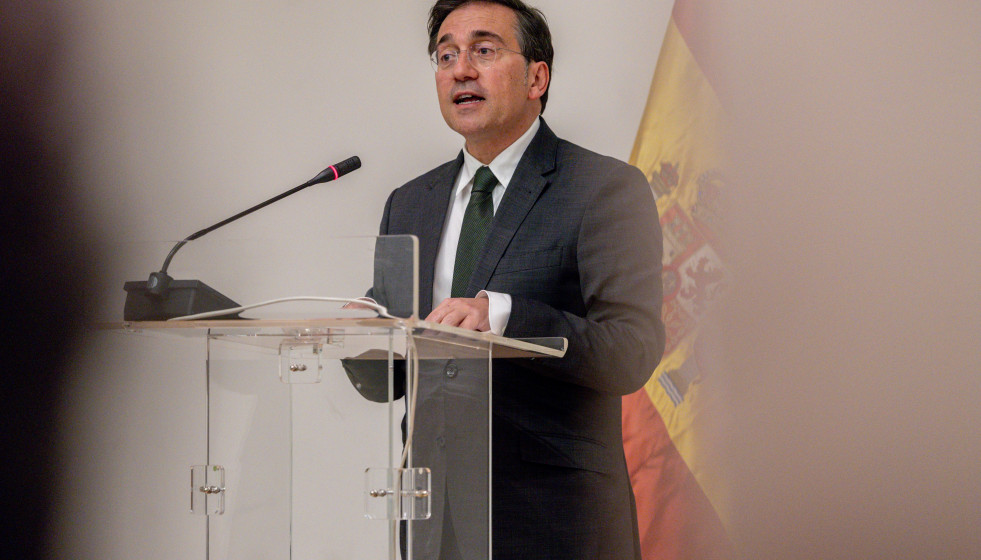 El ministro de Asuntos Exteriores, Unión Europea y Cooperación, José Manuel Albares