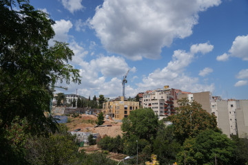 Archivo - Construcción de un edificio sostenible en Vallcarcas