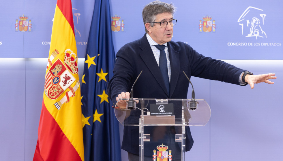 Archivo - El portavoz del PSOE en el Congreso, Patxi López. Archivo.