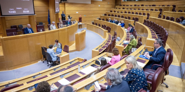 La Comisión de Derechos Sociales, Consumo y Agenda 2030 en el Senado.