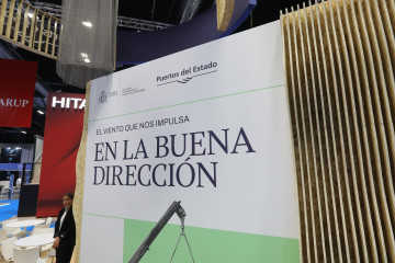 Stand en el marco de WindEurope, uno de los principales encuentros internacionales del sector eólico.