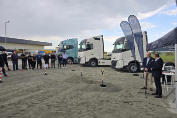 Imagen del acto de inauguración de las obras