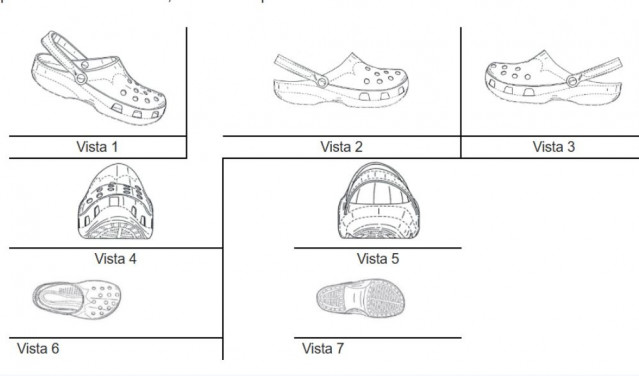 Diseño de zuecos de Crocs